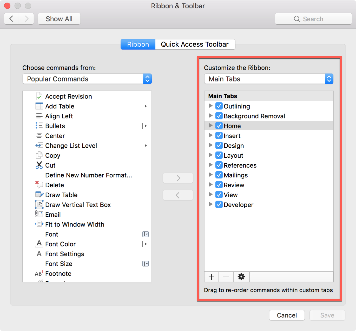 default save directory for microsoft word on a mac